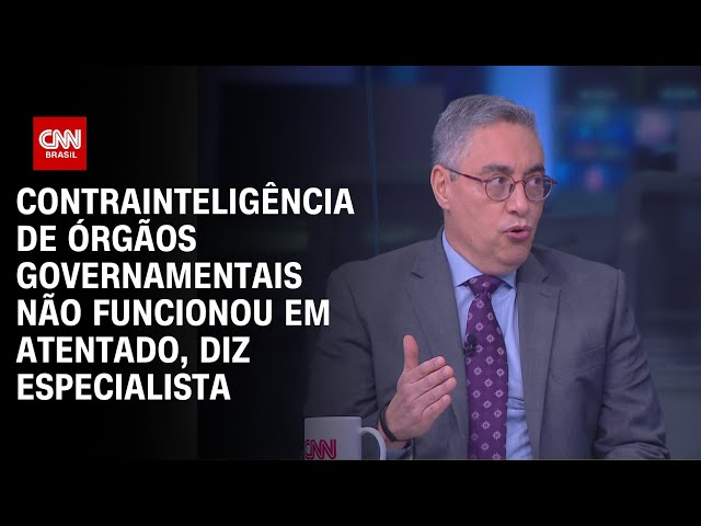 ⁣Contrainteligência de órgãos governamentais não funcionou em atentado, diz especialista | WW