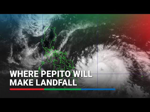 ⁣Pepito may reach super typhoon strength before landfall