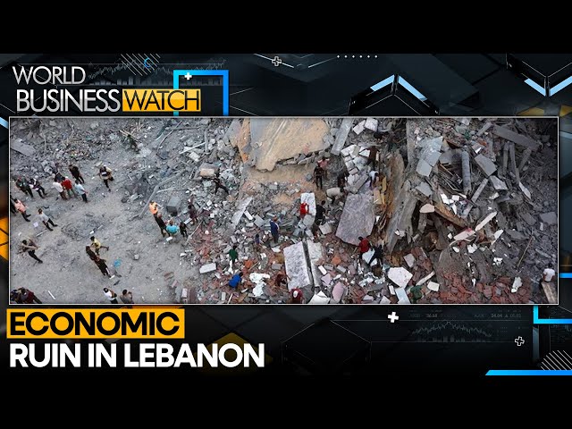 ⁣War: War Costs Lebanon 99,000 Homes And Billions In Damage | World Business Watch | WION