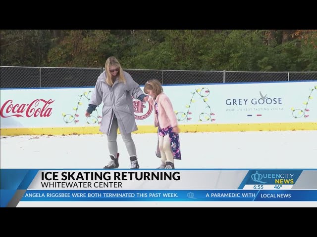 ⁣Ice skating, winter activities return to Whitewater Center