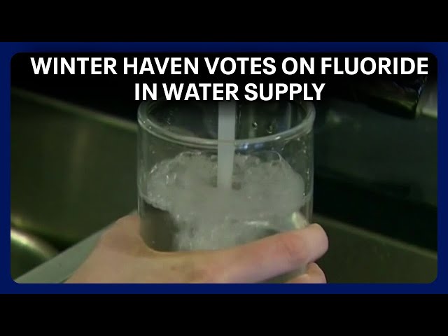 ⁣Winter Haven to stop adding higher fluoride levels to water supply