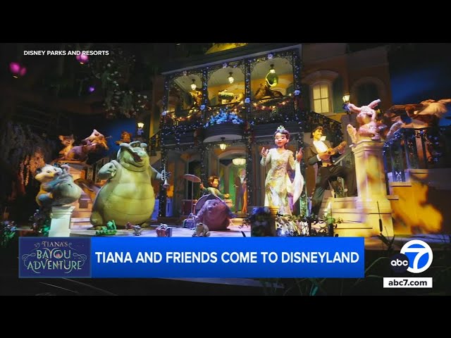 ⁣First look: Disneyland opening new Tiana's Bayou Adventure water ride