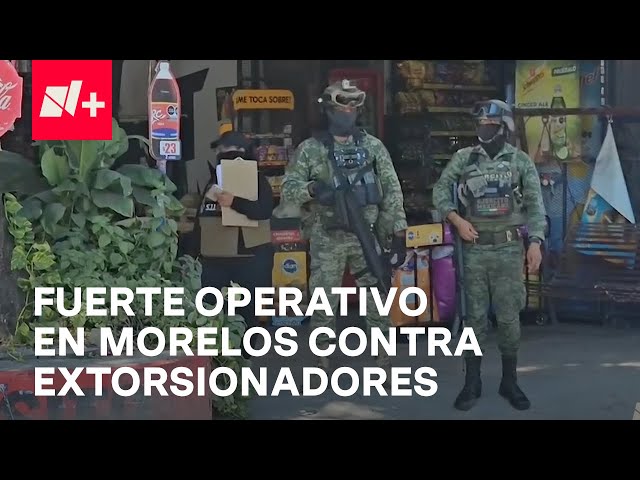 ⁣Operativo contra extorsionadores en Morelos: Detienen a líder de halcones de la Familia Michoacana