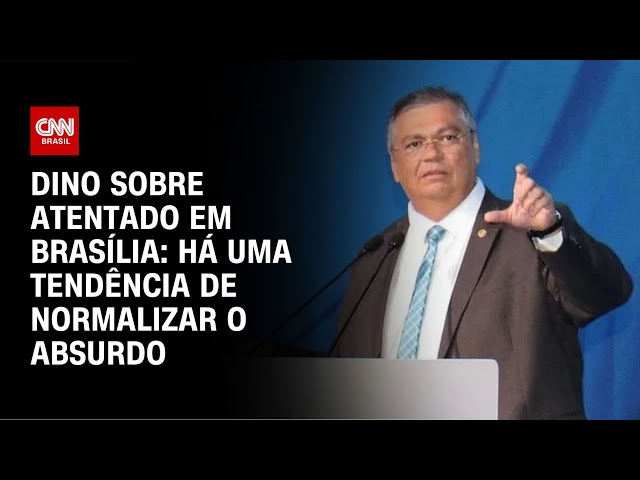 ⁣Dino sobre atentado em Brasília: Há uma tendência de normalizar o absurdo | CNN NOVO DIA