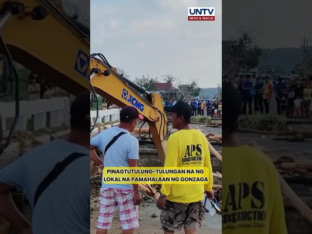 ⁣Pagkukumpuni sa nasirang tulay sa Gonzaga sa Cagayan, minamadali na