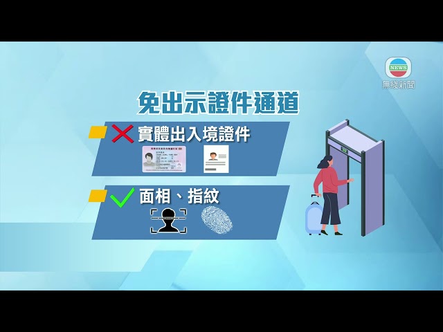 ⁣香港無綫｜香港新聞｜15/11/2024 要聞｜深圳灣及拱北口岸下周三起試行免出示證件過關 以「刷臉」取代「刷證」