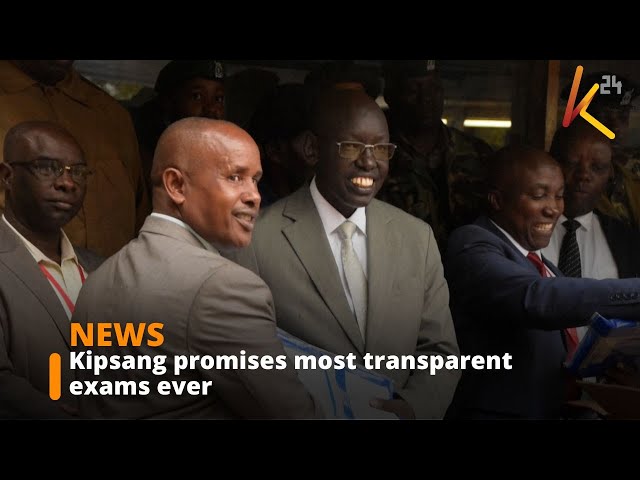 ⁣PS Kipsang promises transparent exams, launches new CBC classrooms in Meru