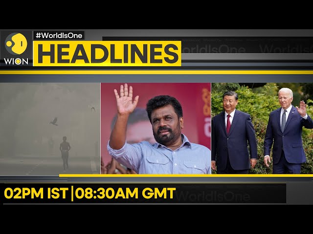 ⁣Lankans Pin Hopes On Dissanayake | Xi Biden Attend APEC Summit | WION Headlines