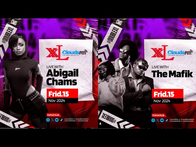 ⁣LIVE: ABIGAIL CHAMS NA THE MAFIK NDANI YA FURAHIDEI XXL CLOU7DS | 15 | 11| 2024