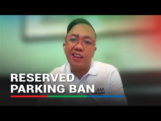 ⁣Batas na nagbabawal sa pagtayo sa parking slot, inihain sa Kongreso