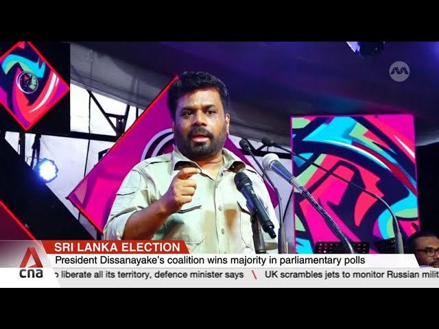 ⁣Sri Lanka election: President Dissanayake’s coalition wins majority in parliamentary polls