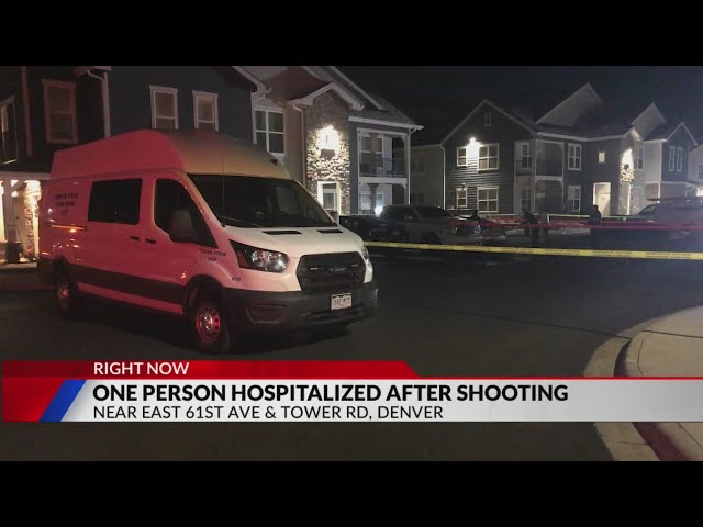 ⁣1 critically injured in Denver shooting