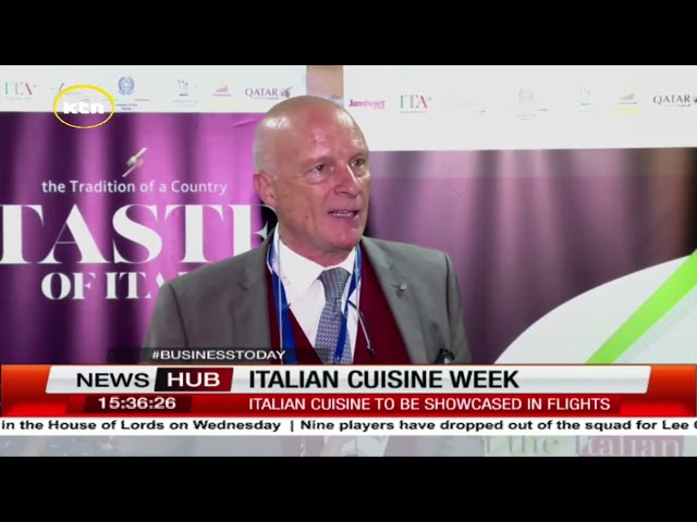 ⁣Jambo jet partners with Italy to showcase their cuisine in flights