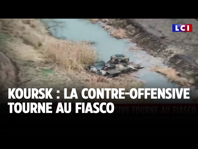 ⁣Koursk : la contre-offensive tourne au fiasco｜LCI