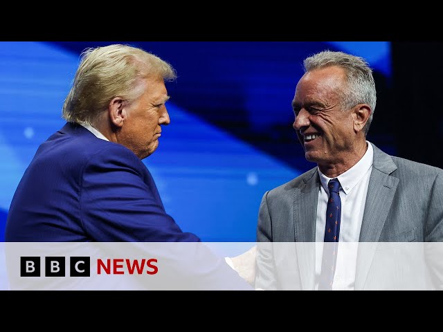 ⁣Donald Trump picks vaccine sceptic RFK Jr for health secretary | BBC News