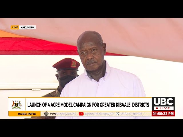 ⁣LIVE: MUSEVENI LAUNCHES 4 ACRE MODEL IN GREATER KIBAALE DISTRICTS  | NOVEMBER 15, 2024