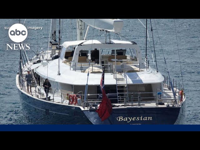 ⁣Gone In 16 Minutes: Inside the sinking of luxury superyacht 'Bayesian'