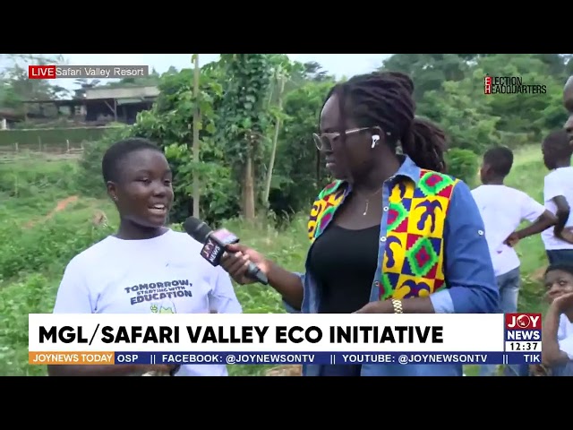 ⁣MGL/Safari Valley Eco Initiative:100 students embrace sustainab. & explore nature at Safari Vall