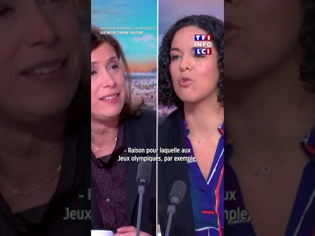 ⁣Match France-Israël - "On a eu un boycott populaire" : Manon Aubry｜LCI