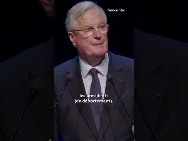 ⁣Michel Barnier prévient qu'il pourrait "partir demain" s'il n'obtenait pas 