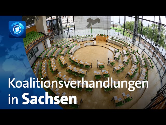 ⁣Verhandlungen über Minderheitsregierung in Sachsen