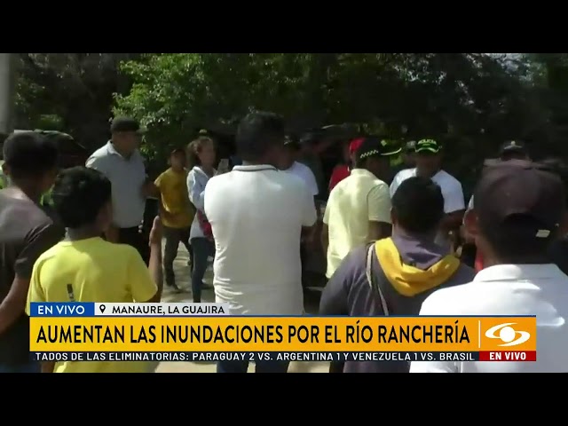 ⁣Alcalde de Manaure, La Guajira, habla de aumento de inundaciones por el río Ranchería