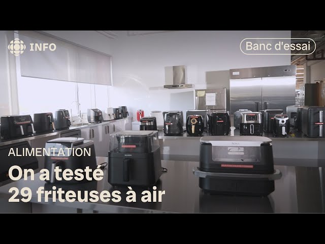 ⁣Banc d'essai : quelle est la meilleure friteuse à air? (2024) | L'épicerie