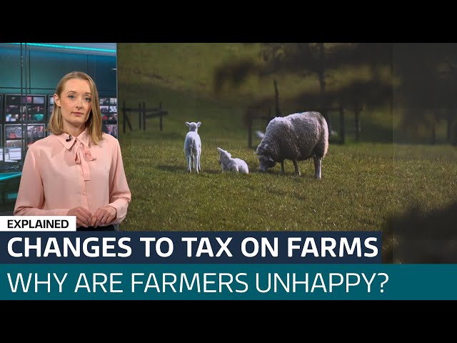 ⁣How is inheritance tax on farms changing and why are farmers angry about it? | ITV News