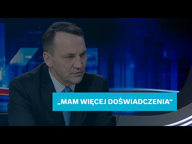 ⁣Sikorski: Rozumiem, że Rafał chce się odegrać, ale czasy się zmieniły