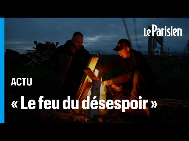 ⁣Les agriculteurs rallument les « bûchers de la colère »