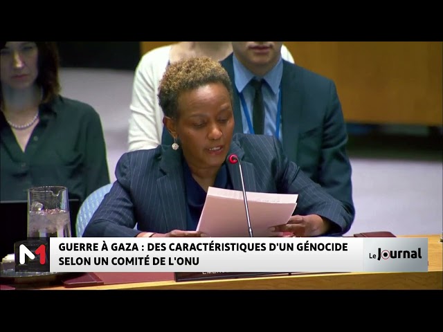 ⁣Guerre à Gaza : des caractéristiques d´un génocide selon un comité de l´ONU