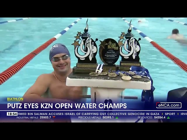 ⁣Aaron Putz eyes KZN open water champs