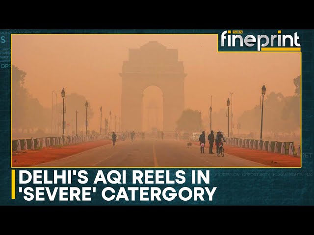 ⁣New Delhi: Smog Grips Delhi For Third Day In A Row As AQI Is Recorded At 420 | WION Fineprint