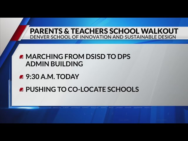 ⁣Community plans walkout to save DPS school from closing