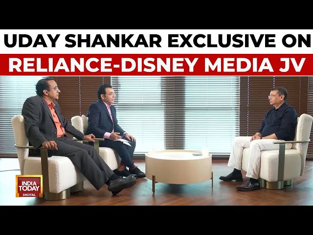 ⁣Uday Shankar, Vice Chairperson Of Reliance Disney Media Joint Venture, Exclusive | India Today