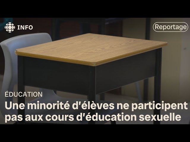 ⁣Une quinzaine d’élèves retirés des cours d’éducation sexuelle au Nouveau-Brunswick