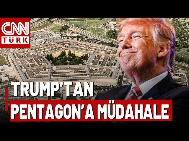 ⁣Trump'ın Pentagon Planı! Donald Trump Eski Subayları Tasfiye Mi Edecek?