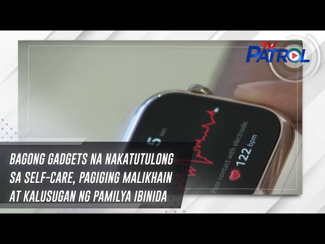 ⁣Bagong gadgets na nakatutulong sa self-care, pagiging malikhain at kalusugan ng pamilya ibinida