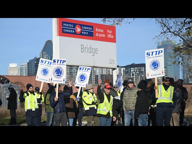 ⁣Nationwide strike at Canada Post: What are the key issues?