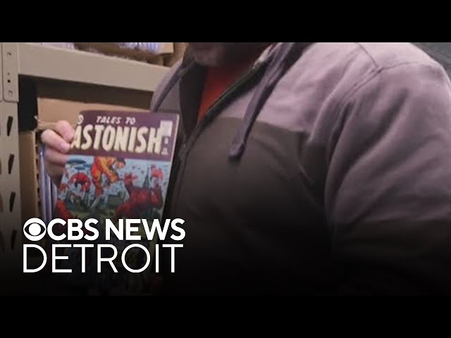 ⁣"Selling Superman" tells story of Metro Detroit man's valuable comic book collection