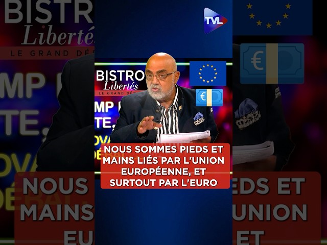 ⁣Nous sommes pieds et mains liés par l'Union européenne, et surtout par l'euro #euro #frexi