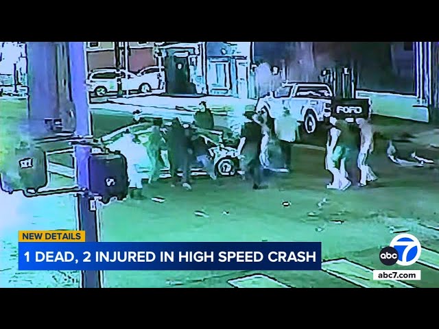 ⁣77-year-old man killed in violent high-speed crash in Boyle Heights