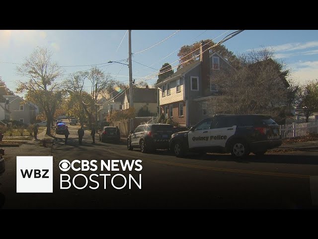 ⁣Woman found stabbed in car, police in 2 Massachusetts communities investigating