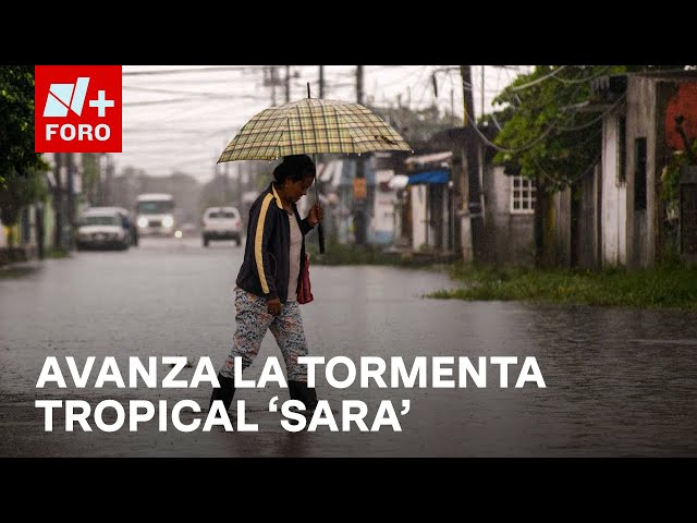 ⁣Se prevén lluvias en costas de Quintana Roo por avance de tormenta 'Sara' - Expreso de la 