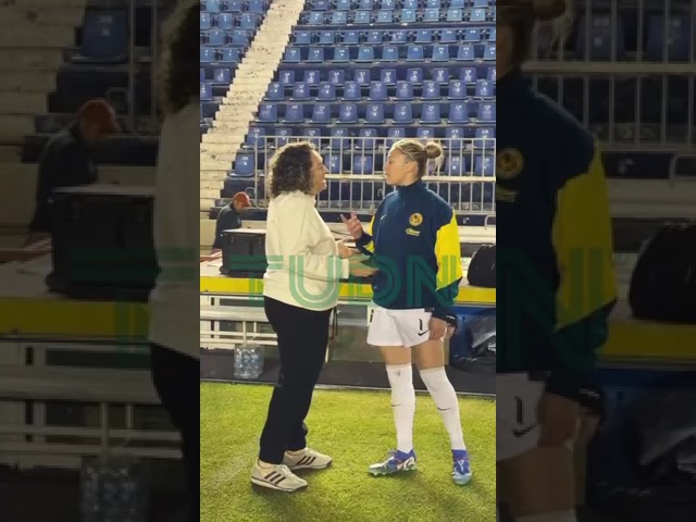 ⁣ Sandra Paños fue a RECLAMARLE a Mili Martínez sobre sus jugadoras #shorts