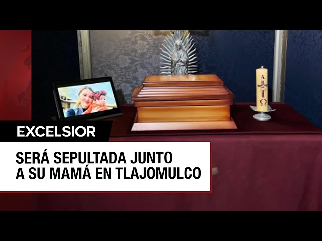 ⁣Emotiva despedida a la bebé María José, asesinada en Colima junto a su mamá