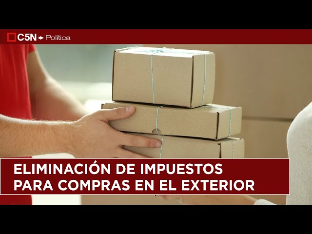 ⁣El GOBIERNO ANUNCIÓ la ELIMINACIÓN de IMPUESTOS para COMPRAS en el EXTERIOR