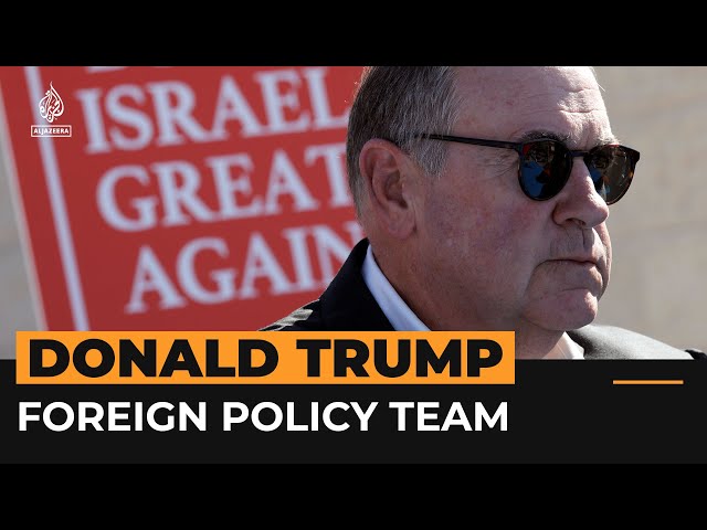 ⁣What does Trump’s foreign policy team mean for the Middle East? | Al Jazeera Newsfeed