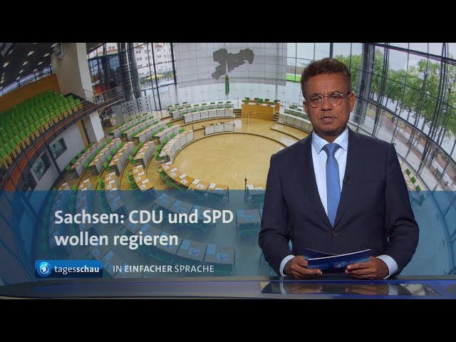 tagesschau in Einfacher Sprache 19:00 Uhr, 15.11.2024