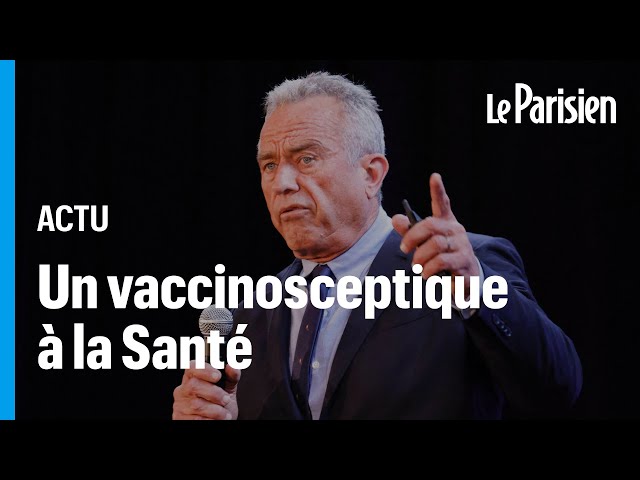 ⁣Qui Robert F. Kennedy Jr, futur ministre de la santé de Trump ?